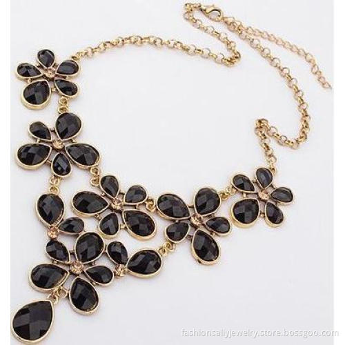 2014 Fashion Alloy Classical Flower Necklace